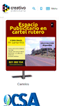 Mobile Screenshot of creativopublicitaria.com